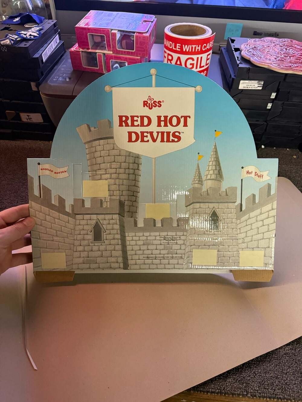 Vintage Russ Berrie Red Hot Devils Display Box Set Item No. 1230